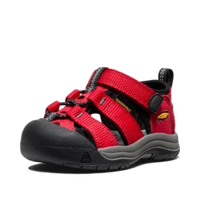 Abbildung von Keen Newport H2 Unisex Trekkingsandale für Kinder, Größe: 24, Ribbon red/gargoyle Schuhe