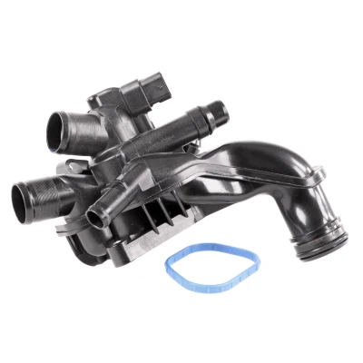 Abbildung von VEMO V22 99 0026 Thermostatgehäuse mit Dichtung Sensor PEUGEOT: 207 Schrägheck, CC, 308 I SW, CITROËN: C3 Picasso, DS3 Berlingo II