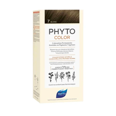 Abbildung von Phyto Haarfarbe Phytocolor Permanent Color 7 Blond