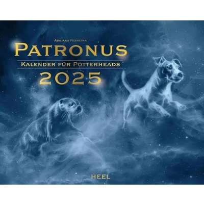 Abbildung von Patronus Kalender für Potterheads 2025 XXL Wandkalender: 12 magische Schutzwesen von Harry Potter, Ron, Hermine &amp; Co.