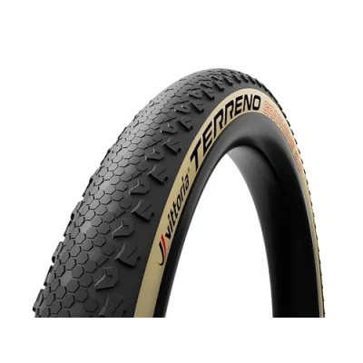 Abbildung von Vittoria Unisex Adult Terreno Fahrradreifen, Schwarz/Hellbraun, 29 x 2.1