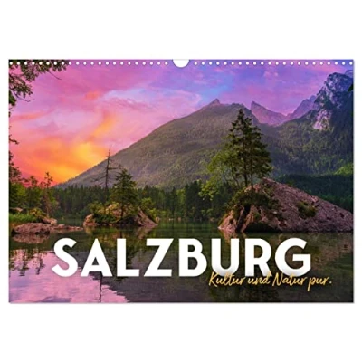 Abbildung von Salzburg Kultur und Natur pur. (Wandkalender 2025 DIN A3 quer), CALVENDO Monatskalender