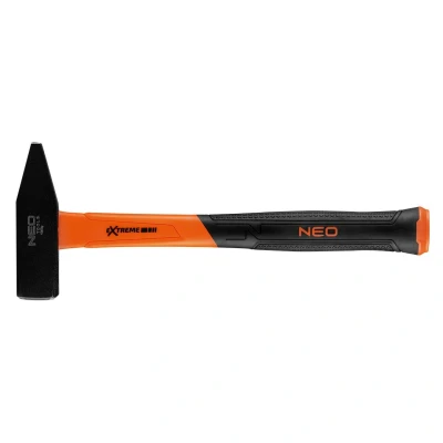 Abbildung von NEO TOOLS Schlosserhammer 300 2000g, Glasfasergriff, für Schlosser , Tischler und Blechschmiedewerkstatt