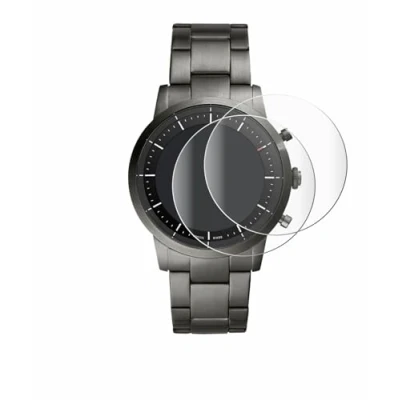 Abbildung von BROTECT 2 Stück Full Cover Schutzfolie für Fossil Collider HR Screen Displayschutz Folie [3D Curved, Anti Fingerprint, Kristall Klar]