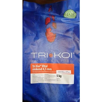 Abbildung von Tri Koi Vital sinkendes Koifutter für die kalte Jahreszeit 4,5 mm 5 kg