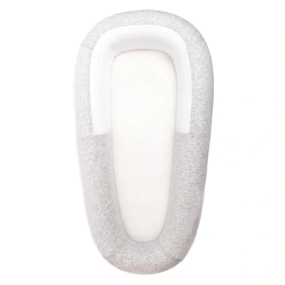 Abbildung von PurFlo Sleep Tight Babybett Sicher für den Schlaf über Nacht Vollständig atmungsaktive Babynest Alternative Neugeborene Essentials 0 8 m Minimal Grau