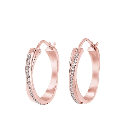 Abbildung von Elli Hoops Ohrringe Rose goldcoloured, Damen, Größe: One Size, gold coloured