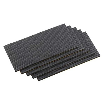 Abbildung von Metafranc WU0645726 #####Möbel Pad Selbstklebend, Quadratisch Schwarz (L x B) 200 mm 100 1 Set