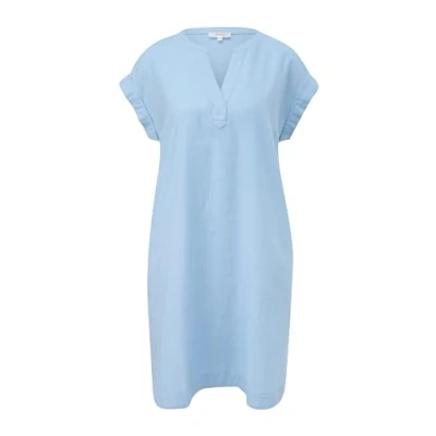 Abbildung von s.Oliver JURK Freizeitkleid, Damen, Größe: 36, Himmelblau