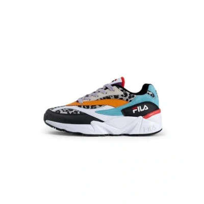 Abbildung von Fila V94M Sneaker low, Damen, Größe: 40, Gray violet/blue glow Leder und textil