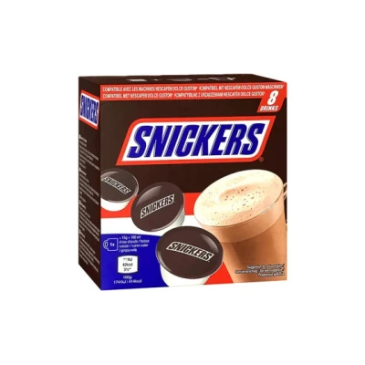 Abbildung von Heiße Schokolade Kapseln kompatibel mit NESCAFÉ® Dolce Gusto® Snickers, 8 Stk.