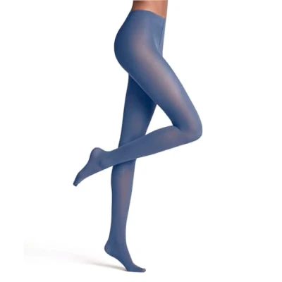 Abbildung von Falke DEL Strumpfhose, Damen, Größe: M/L, Smoky blue