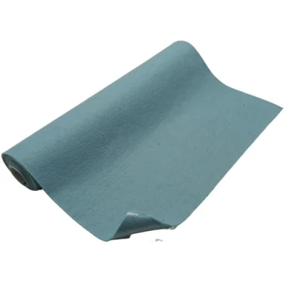 Abbildung von TAPHICEROS Selbstklebend Filzstoff,Hellblau, 50cm x 150cm,Nadelfilz Superflex,Bespannstoff aus Filz,Meterware,Innenraumverkleidung Bezugsstoff Bastefilz für DIY Auto Box Liner