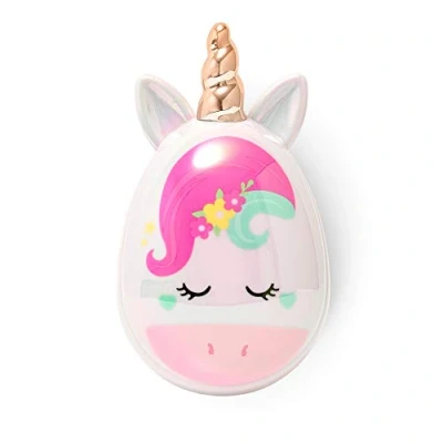 Abbildung von Legami Entwirrungsbürste, 6,8 x 5 cm, Amazing Hair, Thema O, löst jede Knoten, ohne das Haar zu reißen oder schädigen, flexible Zähne in verschiedenen Höhen, Unicorn