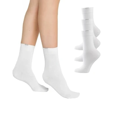 Abbildung von Nur Die Damen Strick Socken Passt Perfekt 3er, Gr. 39/42, Weiß (weiß 920)
