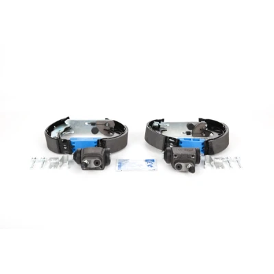 Abbildung von ATE Original TopKit 03.0520 5519.3 Bremsensatz, Trommelbremse mit Radbremszylinder, Zubehör FORD: KA Schrägheck, FIESTA 4, Escort 6 Schrägheck