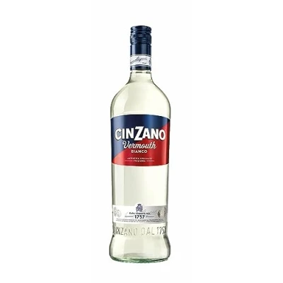 Abbildung von Cinzano Vermouth Bianco Original italienischer mit angenehmer Süße in Weiß 15% (1 x 0,75l)