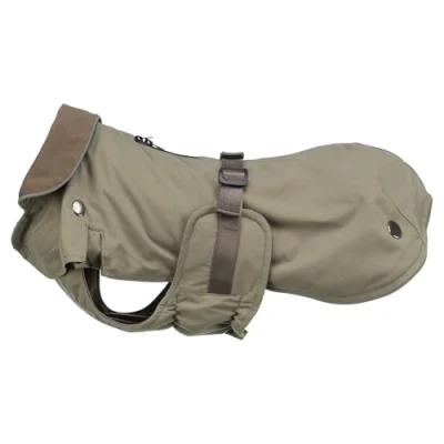 Abbildung von TRIXIE Hundemantel Mantel Hermy 2 in 1 olivgrün