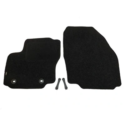 Abbildung von Original Ford S MAX/Galaxy 2006 2012 Teppichfußmatten für vorne in Schwarz 1383092