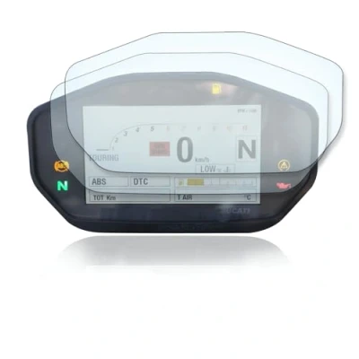 Abbildung von Displayschutzfolie Tacho Schutzfolie geeignet für Ducati Monster 797 821 1200 / Hypermotard 950 1x Ultra Clear Anti Glare