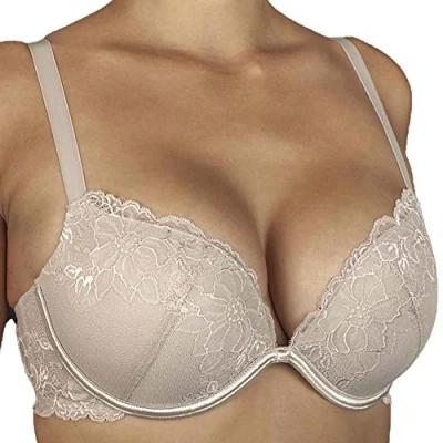 Abbildung von Selene Damen Noelia Push Up BH, Elfenbein (Marfil), 85 (Herstellergröße: C.100)