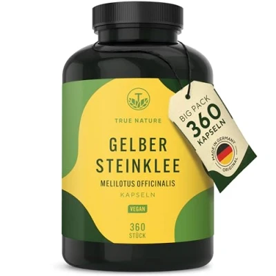 Abbildung von Gelber Steinklee 360 Kapseln Vegan TRUE NATURE St