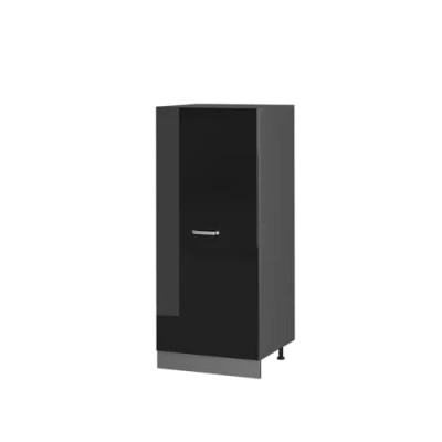 Abbildung von Vicco Hochschrank R Line, Schwarz Hochglanz/Anthrazit, 60 cm
