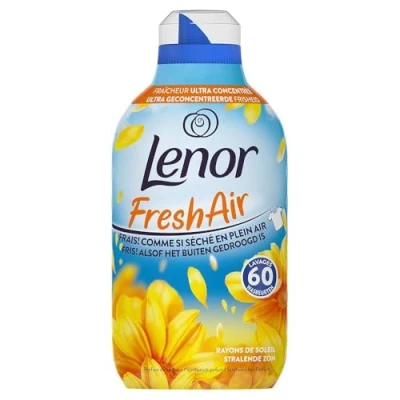 Abbildung von 8x Lenor Weichspüler Fresh Air Stralende Zon (Sun Rays) 60 Wäschen / 840ml