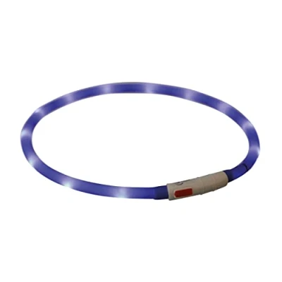 Abbildung von Trixie Usb Flash Leuchtendes Band 70 cm Hundesicherheitslicht Blau...