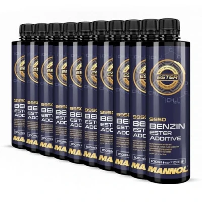 Abbildung von MANNOL 10x 450ml, 9950 Benzin Ester Additive Reinigungsmitteladditiv in