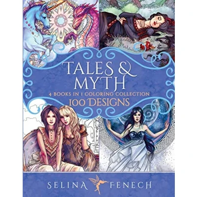 Abbildung von Tales and Myth Coloring Collection: 100 Designs (Fantasy by Selina, Band 28)