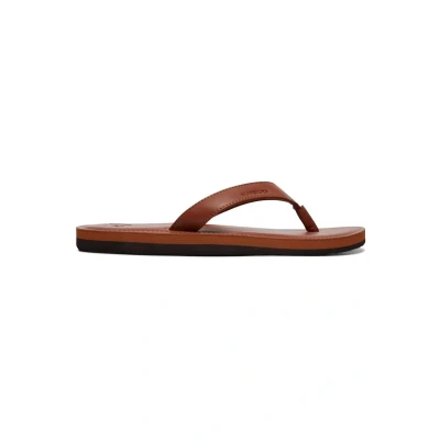Abbildung von Quiksilver Hausschuh Tan solid, Größe: 41, solid Kunststoff