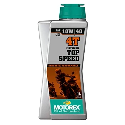 Abbildung von Motorex Top Speed 4T 10W 40 1l Motoröl 7611197116516