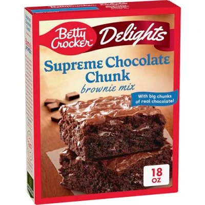 Abbildung von Betty Crocker Supreme Brownie Mix, Chocolate Chunk, 510 g