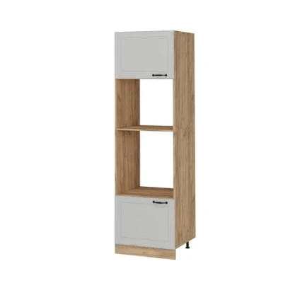 Abbildung von Vicco Mikrowellenumbauschrank R Line, Weiß Landhaus, 60 cm