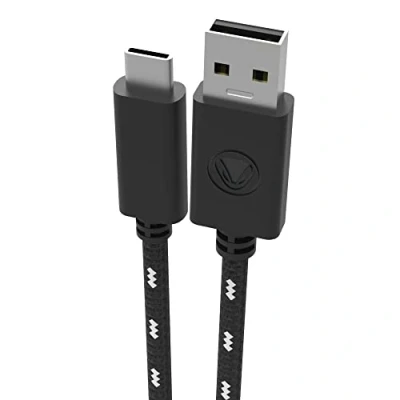 Abbildung von Snakebyte Charge Cable 5 (3 Meter) USB Typ C Kabel, 2.0 auf Stecker, Schnellladekabel, Mesh geeignet für PS5, Xbox Series X, Samsung Galaxy, Huawei, Xiaomi, Sony UVM. PS5 Design
