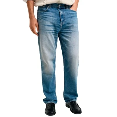 Abbildung von GANT Jeans Straight Leg, Herren, Größe: 34x34, Semi light blue vintage
