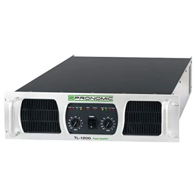 Abbildung von Pronomic TL 1200 Endstufe Verstärker (Anzahl Kanäle: 2, 4800 W, Stereo Leistungsverstärker mit 2x 2400 Watt an 2 Ohm)