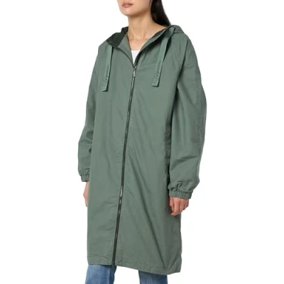 Abbildung von QS Parka, Damen, Größe: Medium, Tannengrün