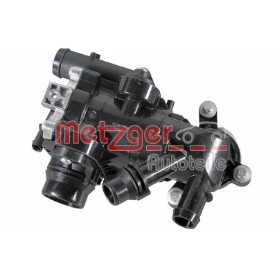Abbildung von METZGER 4006494 Kühlwasserthermostat 96 mit Sensor Gehäuse MERCEDES BENZ: C Klasse T modell, Limousine, Coupe