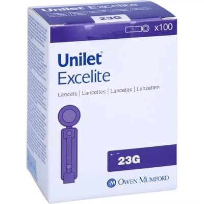 Abbildung von Unilet Excelite 23 G Lanzetten