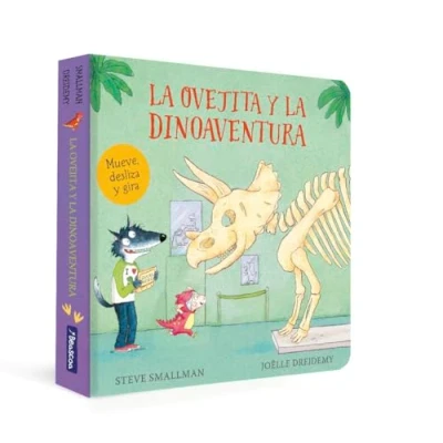 Abbildung von la ovejita y dinoaventura (La que vino a cenar. Libro de cartón) (Pequeñas manitas)