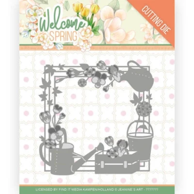 Abbildung von Dies Jeanine&#039;s Art Welcome Spring Frame