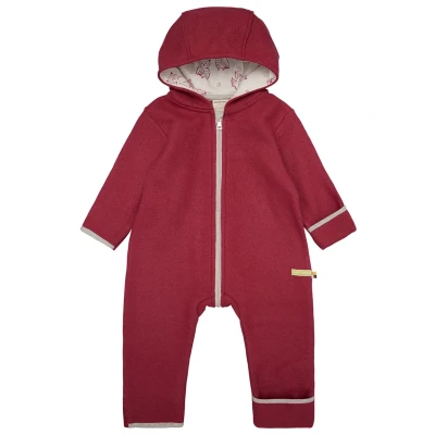 Abbildung von loud + proud Jumpsuit für Kinder, Größe: 86/92, Rouge