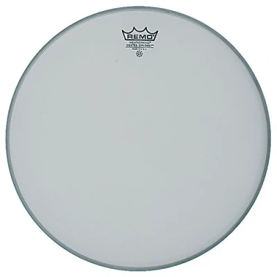 Abbildung von Remo Schlagzeugfell Diplomat weiss aufgeraut 14&quot; BD 0114 00