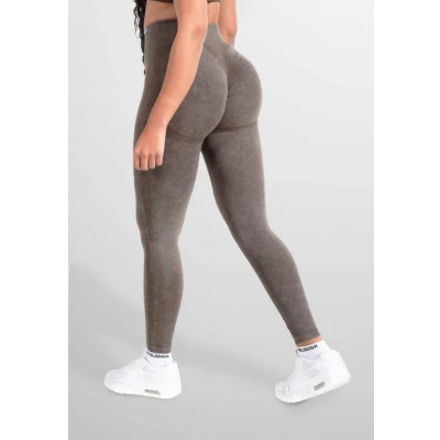 Abbildung von Smilodox Batik Scrunch Tights, Damen, Größe: Small, Braun