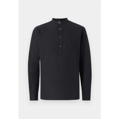 Abbildung von Jack &amp; Jones Jjesummer HALF Placket Shirt Hemd, Herren, Größe: Small, Black