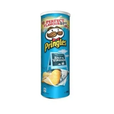 Abbildung von 6x Pringles Salt &amp; Vinegar Patatine Salz Essig 160g Kartoffel chips