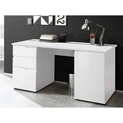 Abbildung von möbelando Schreibtisch Computertisch Arbeitstisch Bürotisch Laptoptisch Suzette II