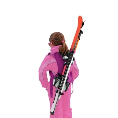Abbildung von Wantalis Mädchen, Rosa SkiBack Skiträger für Kinder